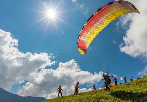 Thrilling Paragliding at Bu Mountain